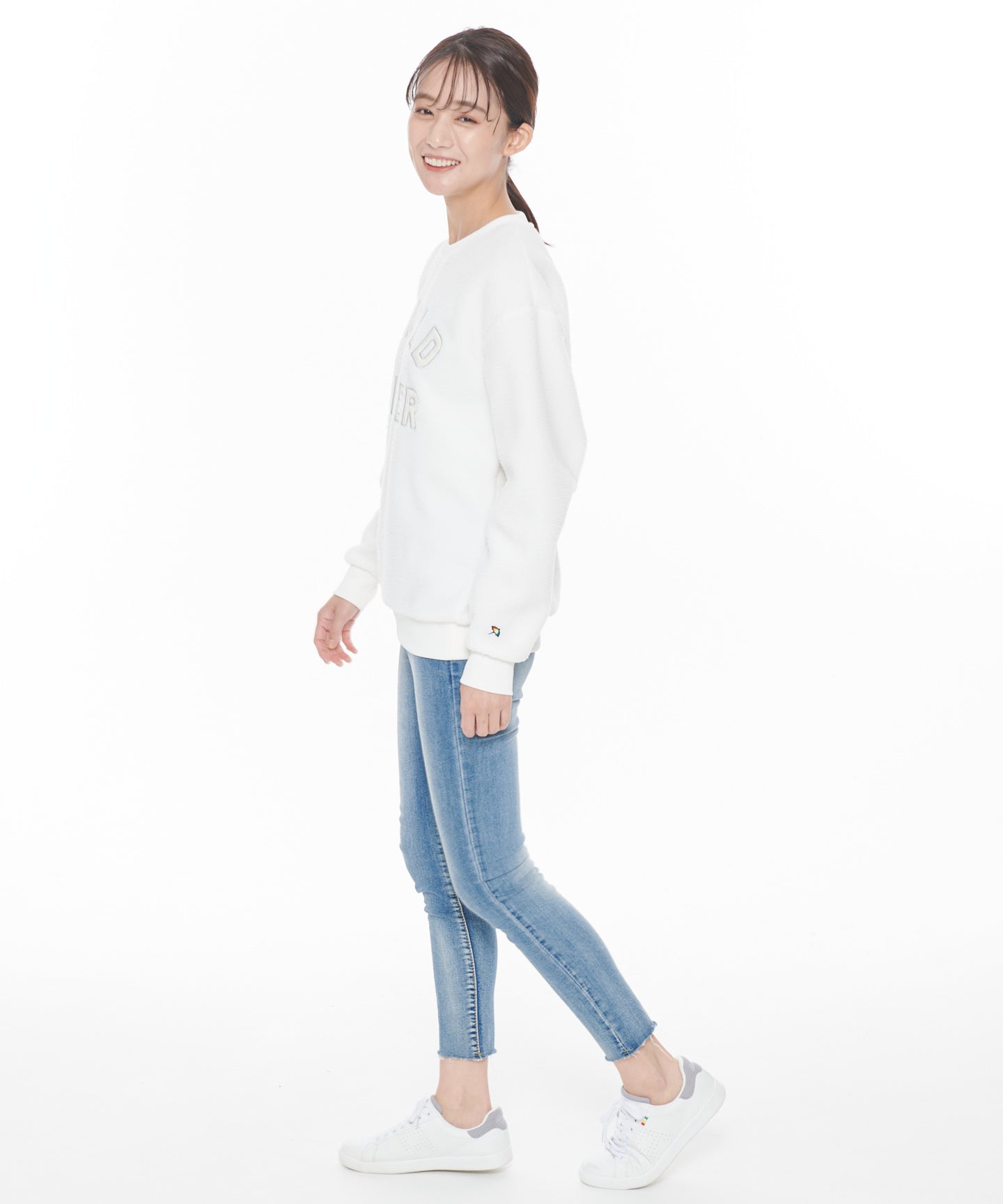 Arnold Palmer 【残り2点】ボアフリースシェアロゴプルオーバー